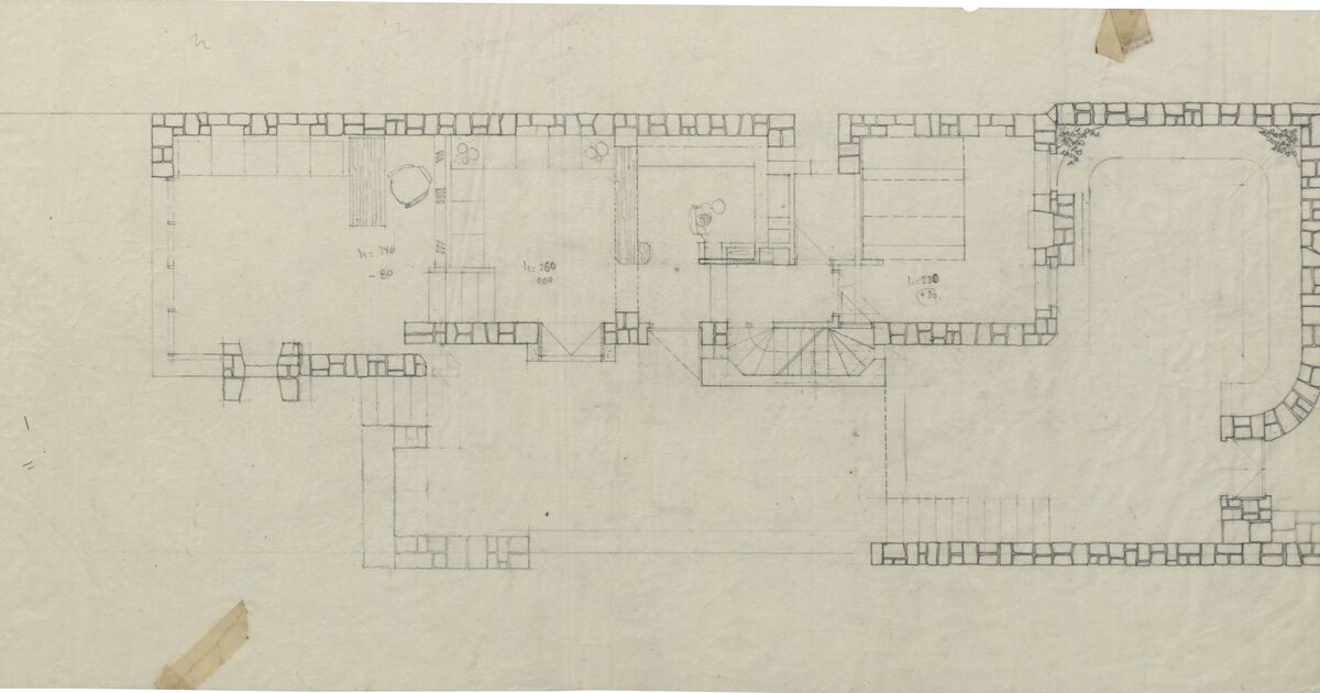 Salt Research: Cevdet Kudret Evi Eskizleri - Sketches of Cevdet Kudret ...