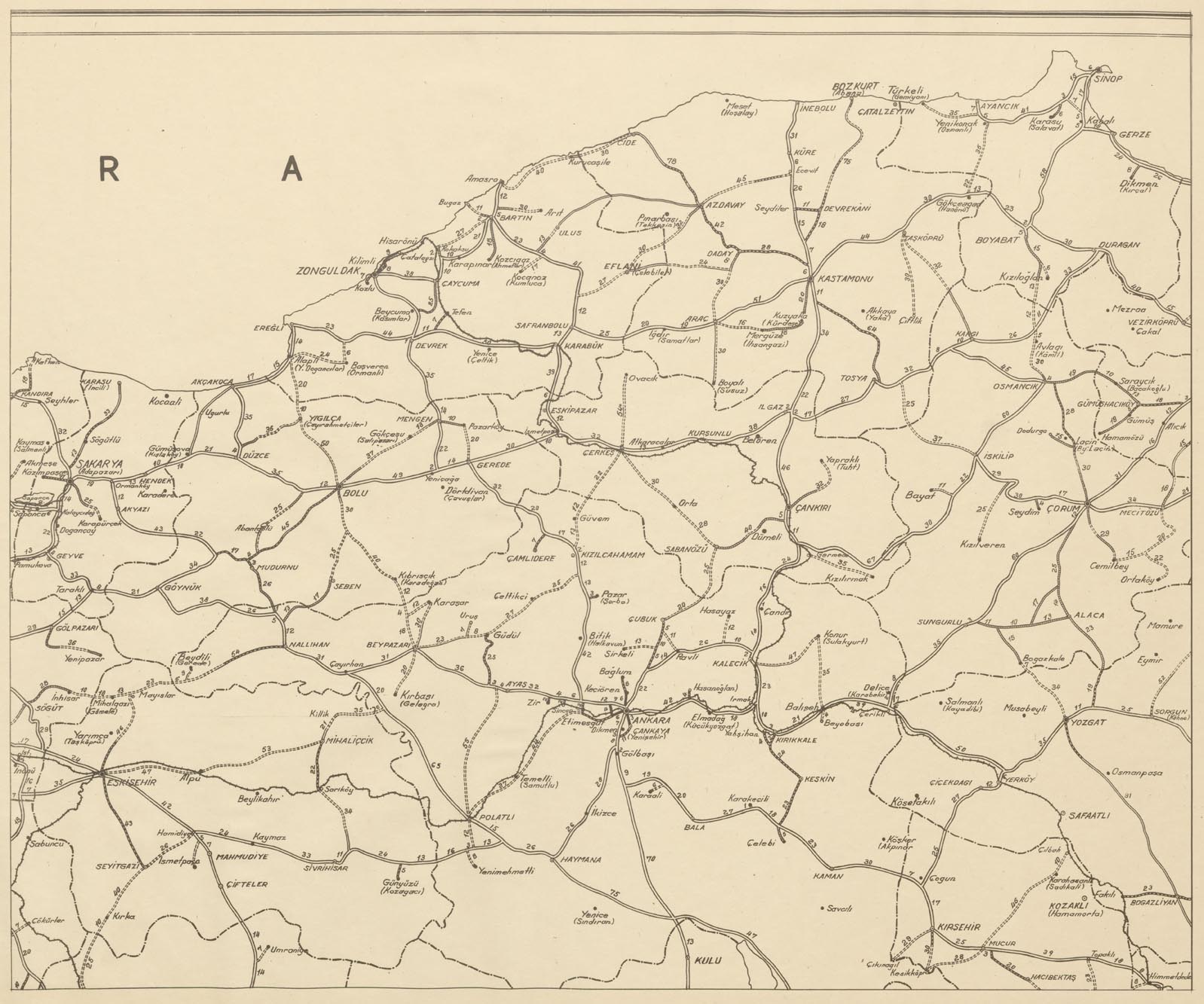 Salt Research: Türkiye'den bölümsel haritalar - Sections of Turkey map