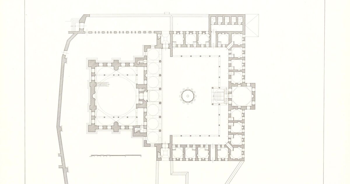 Salt Research: İstanbul Sokullu Mehmet Paşa Camii ve Medresesi zemin ...